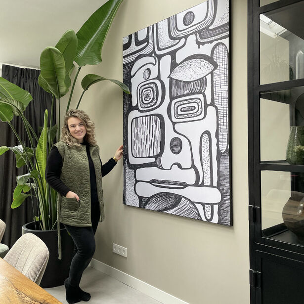 Binnenkijken bij Shannen | Werk aan de Muur