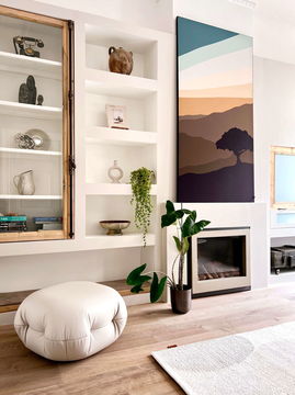 Wad M x Whispering Bold abstract sunset 10