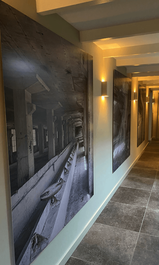 grote 3 luik foto's als wanddecoratie