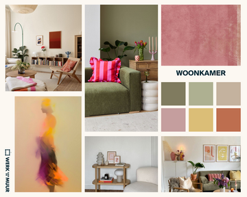 Moodboard woonkamer