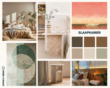 Moodboard slaapkamer