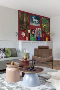interieur foto vtwonen in vianen met art wall