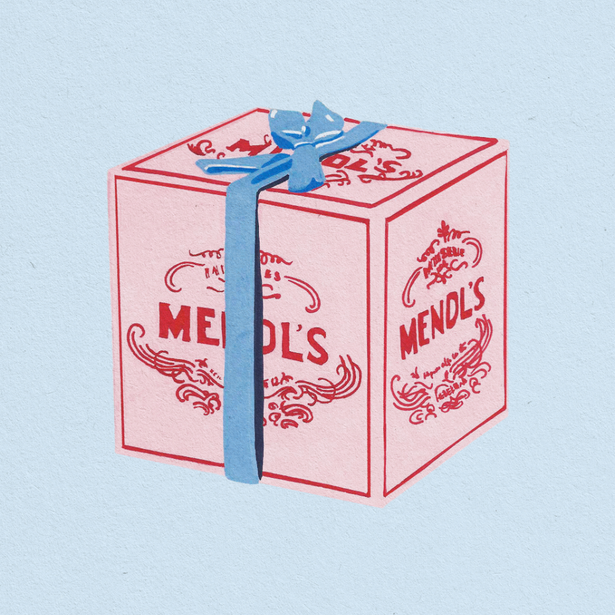 Kunstwerk van een cadeau met titel kunstcadeaus voor hem