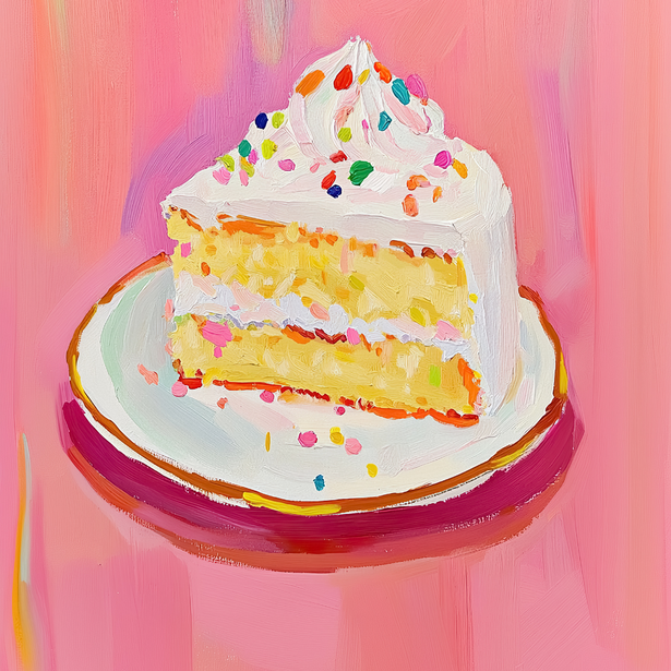 Kunstwerk van een stuktaart