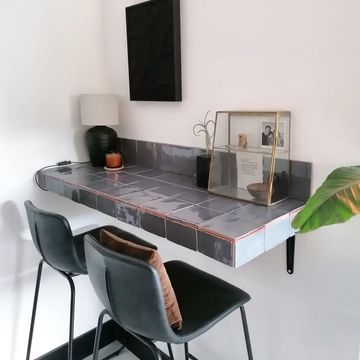 betegelde bar in huis inteiruer