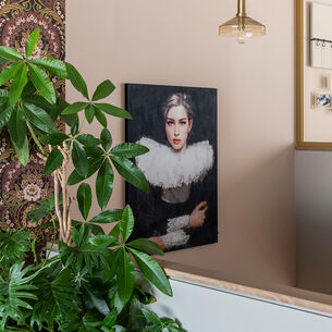 romantisch interieur met ArtFrame van werkaandemuur