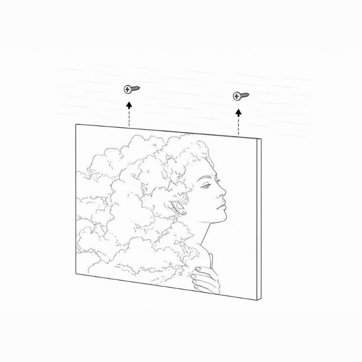Stap 3 hd metal ophangen
