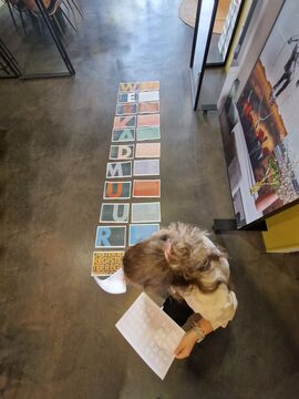 Foto van Tafelboek proces behind the scenes