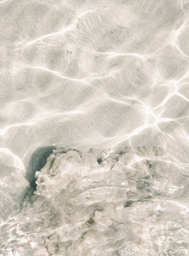 Photo of clear sea water