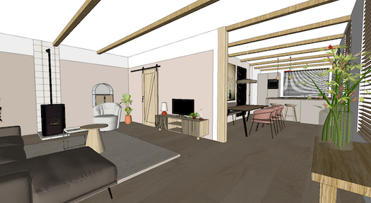 woon interieur ontwerp digitaal
