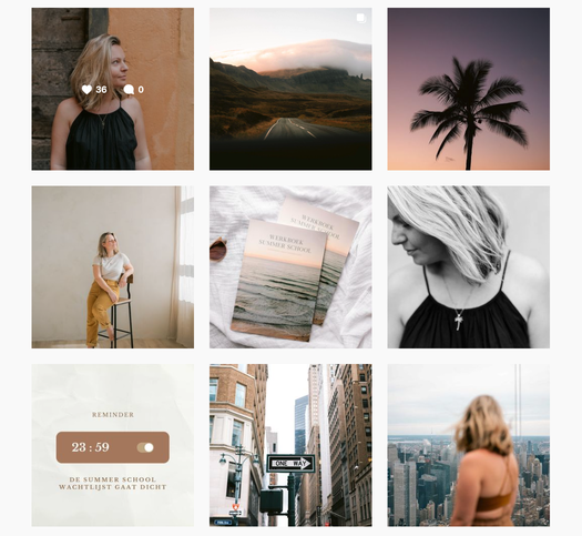Raisa Zwart's Instagram feed