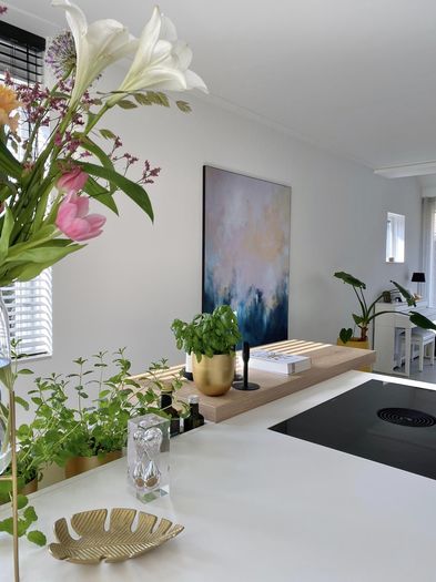 Abstracte kunst op ArtFrame in de binnenkijker van Laura