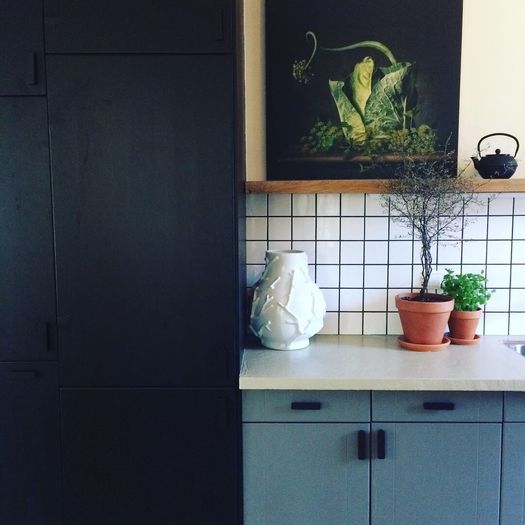 Werk aan de Muur kunstwerk keuken landelijk woonstijl