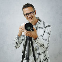 Portretfoto van fotograaf