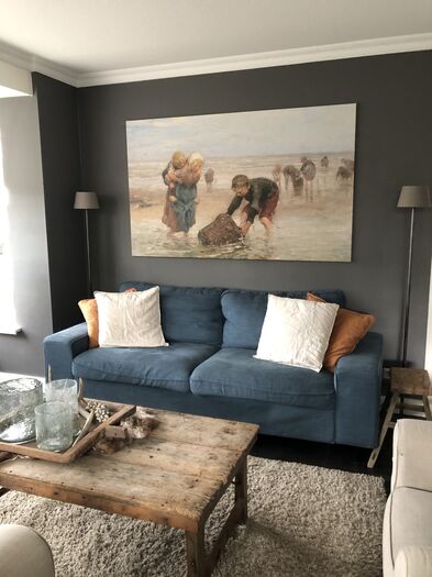 Oude Meester woonkamer interieur Werk aan de Muur