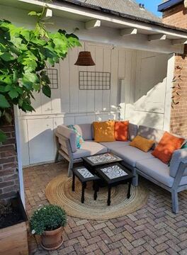 Interieur tuin Werk aan de Muur