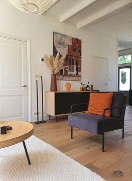 Bohemien Scandinavisch Interieur Werk aan de Muur