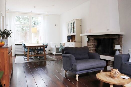 Woonkamer Scandinavisch Interieur Werk aan de Muur