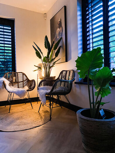 Melkmeisje interieur Werk aan de Muur industrieel