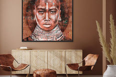 Werkaandemuur 649248 Tribal Woman Atelier Paint Ing2 E79C8Ed798970A319Ae229F388505C39
