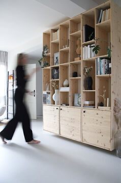 Sanne Werk aan de Muur interieur Scandinavisch boekenkast