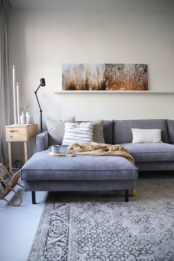 Scandinavische kunst Werk aan de Muur woonkamer Sanne