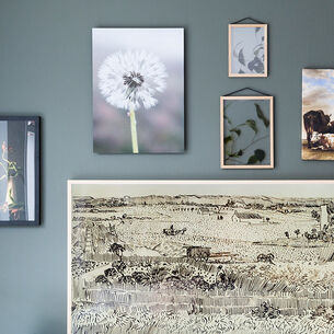 gallery wall living room