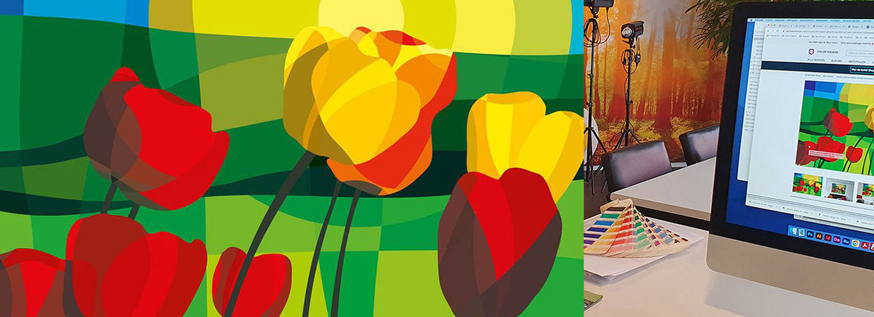 Jumbotron color square