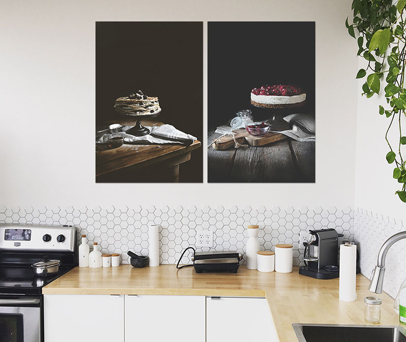 Prints voor keuken op canvas, aluminium en poster bestellen Werk aan